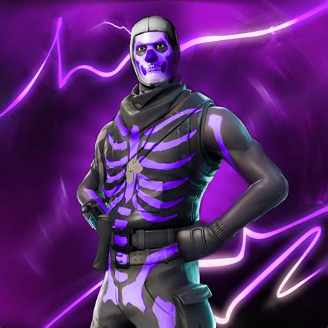 Purple Skull Trooper Wallpapers Wallpapers Com