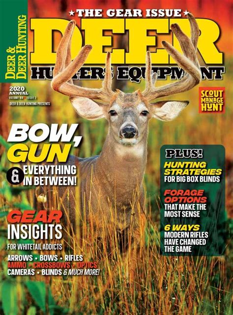 Deer And Deer Hunting Magazine Subscription Discount Whitetail Deer