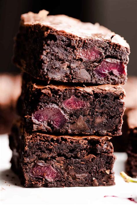 Chocolate Cherry Brownies Anna Banana