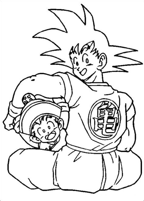 100% free, no strings attached! Kids-n-fun.com | 55 coloring pages of Dragon Ball Z