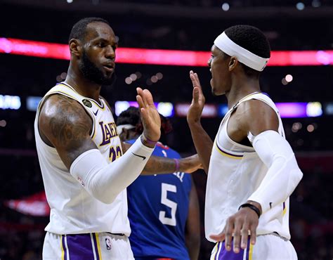 Rajon Rondo Proved His Worth To The Lakers By Confronting Lebron James