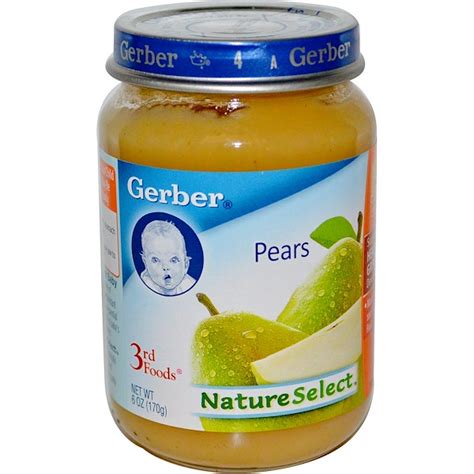 Gerber 3rd Foods Natureselect Pears 6 Oz 170 G Iherb