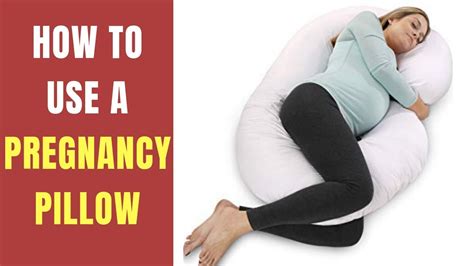 How To Use A Pregnancy Pillow Correctly How To Choose Pregnancy Pillow Youtube