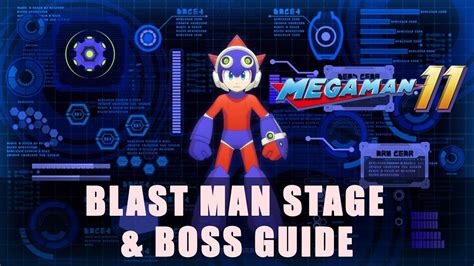 Mega Man 11 Blast Man Stage And Boss Guide Youtube