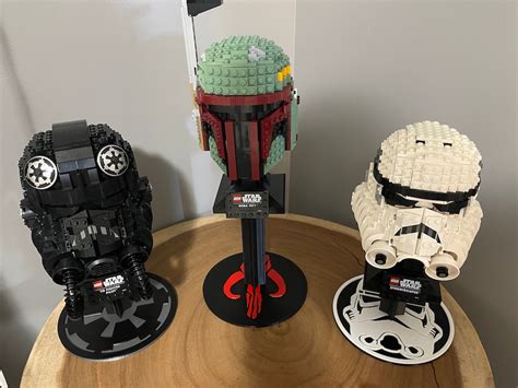 stand for lego® star wars helmets collection etsy