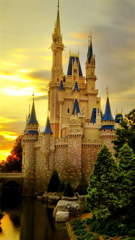 Cinderellas Castle Desktop Wallpaper Wallpapersafari