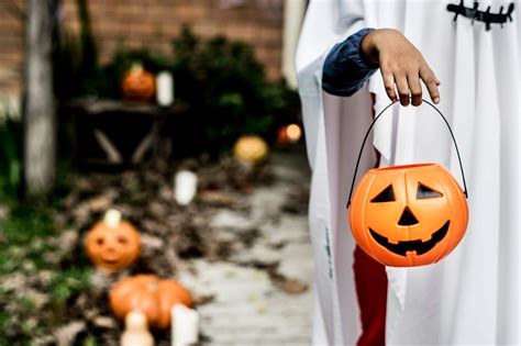 Download Cute Halloween Pumpkin Bucket Wallpaper