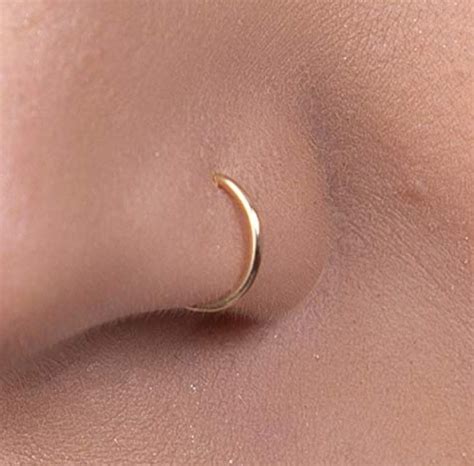 Excited To Share The Latest Addition To My Etsy Shop 20g Rose Gold Nose Ring Rose Gold