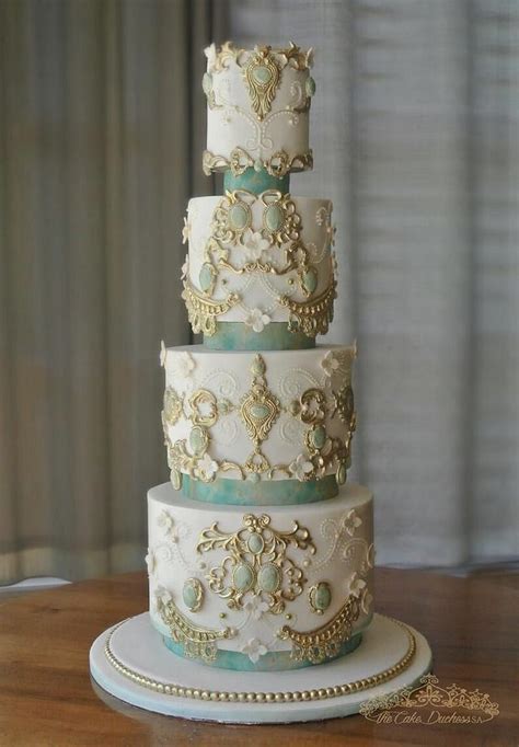 Wedding Cake The Duchess Tm Decorated Cake By Sumaiya Cakesdecor