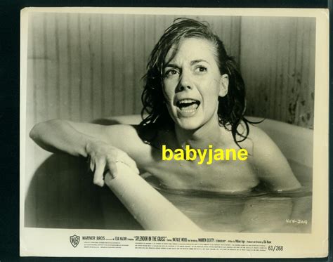 Natalie Wood Vintage 8x10 Photo Nude In Bathtub 1961 Splendor In The
