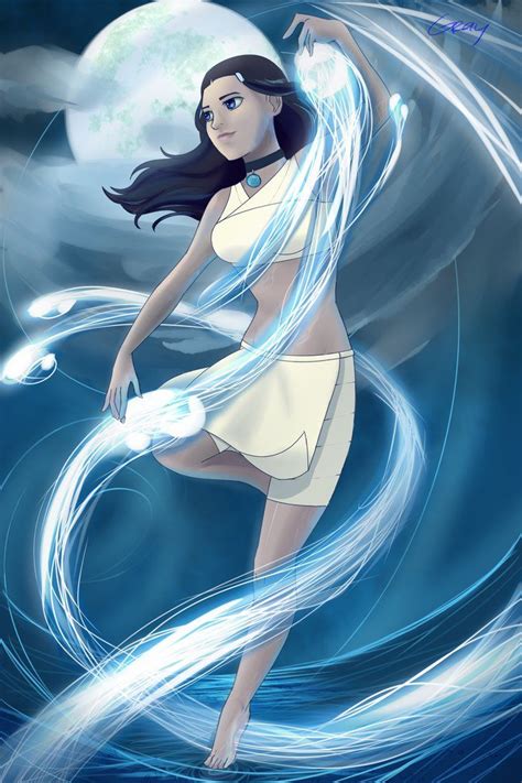 Katara The Waterbender From Avatar The Last Airbender Here S The Old Version From Year Ago