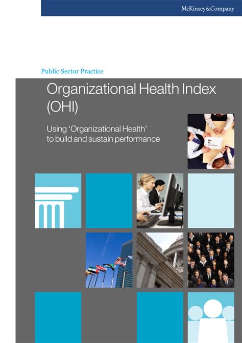 Pdf Public Sector Practice Organizational Health Index Ohi
