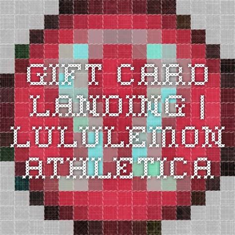 Maybe you would like to learn more about one of these? gift card landing | lululemon athletica | Gift card, Lululemon gifts, Gifts