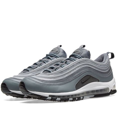 Nike Air Max 97 Essential Cool Grey Anthracite And White End