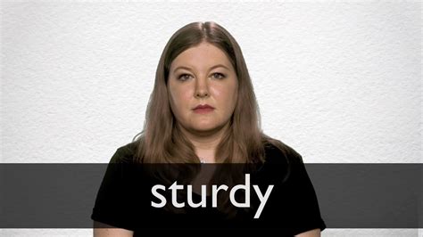 How To Pronounce Sturdy