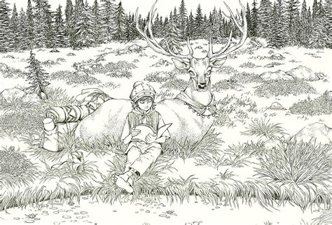 Meadow Drawing By Yui Christie Pixels