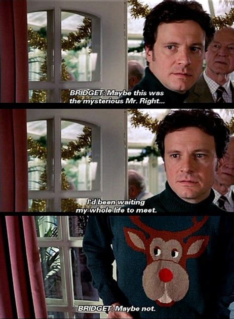 bridget jones s diary 2001 colin firth as mark darcy not mr darcy in his x mas outfit