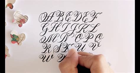 Beginner Step By Step Easy Calligraphy Letters Just Connect The
