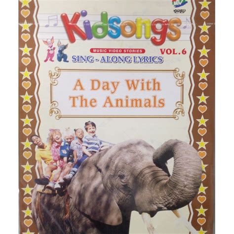 Kidsongs Sing Along Lyrics A Day With The Animals Vol6 Vcd Hobbies