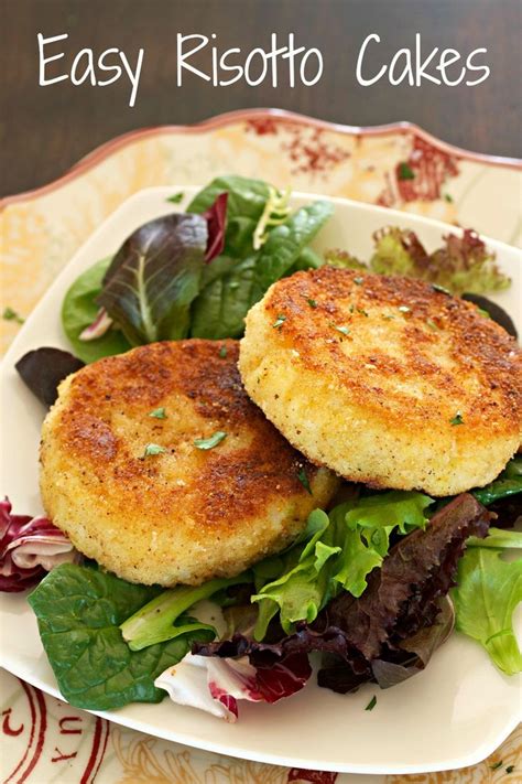 As the summer wears on you'll be looking for ways to use any leftover. Easy Risotto Cakes | Recipe | Easy risotto, Risotto cakes ...