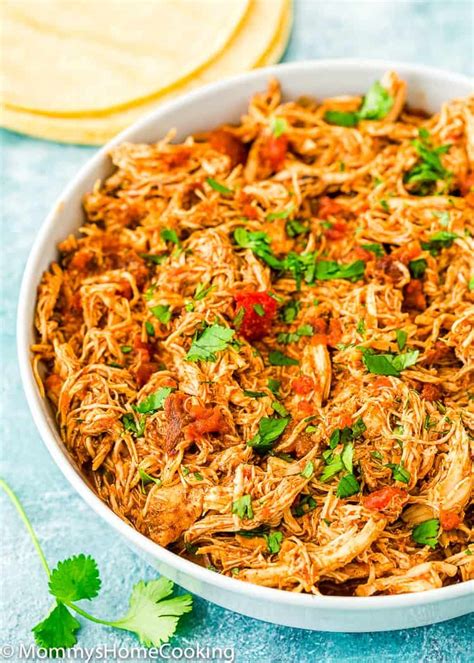 Easy Instant Pot Mexican Shredded Chicken Mommys Home Cooking