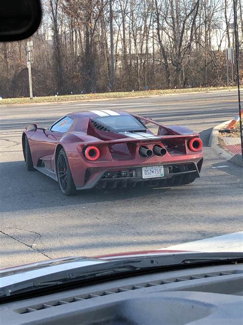 Spotted In Dearborn Today First Time Seeing A Ford Gt In The Wild Ford