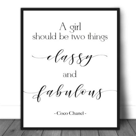 a girl should be two things classy and fabulous quotes and design fabulous quotes classy