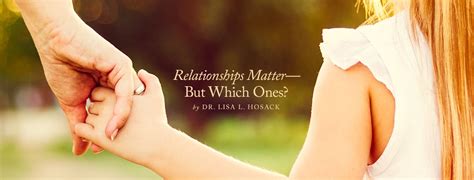 Relationships Matter — But Which Ones