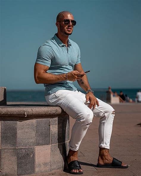 Summer Holidays Fashion Bald Men Style Summer Outfits Men Mens Summer Outfits