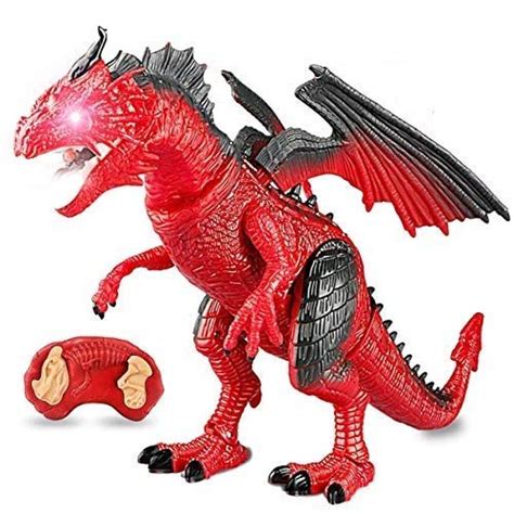 Buy Kids Planet Remote Control Dragon Rc Walking Dinosaur Robot Pet Toy