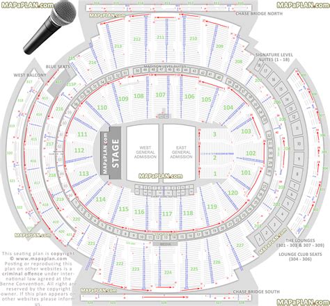 Madison Square Garden Seating Chart Concert General Admission