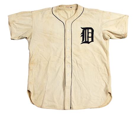 Rudy York Detroit Tigers Game Worn Uniform