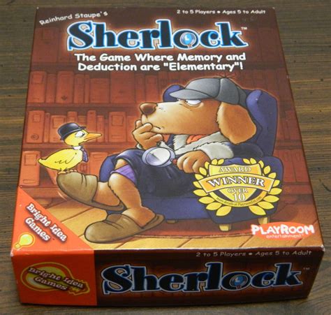 Sherlock Board Game Review And Rules Geeky Hobbies