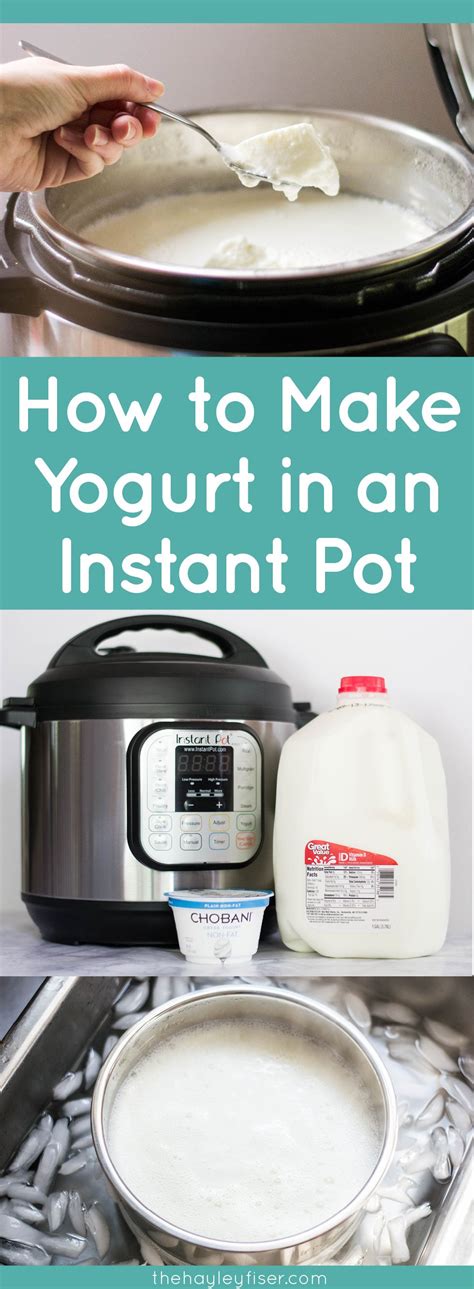 How To Make Yogurt In An Instant Pot — Hayley Fiser Instant Pot