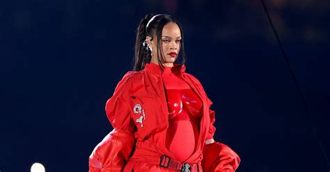 here s what rihanna wore at her super bowl 2023 halftime show tatler asia