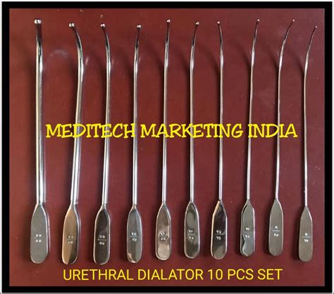 Urethral Dilator Set For Hospital Rs 1597 Set Meditech Marketing