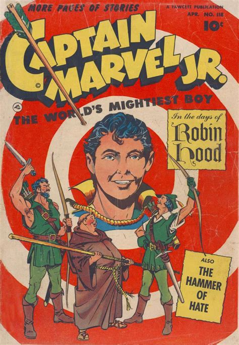 Captain Marvel Jr 118 Version 2 Fawcett