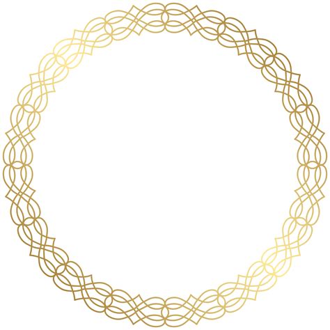 25 Transparent Background Gold Circle Outline Png Movie Sarlen14