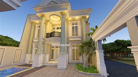 Desain rumah minimalis berbentuk kubus flat top. Desain Arsitek Rumah Mewah dr. Soraya Pasulu di Sorong ...