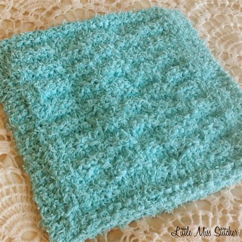 Little Miss Stitcher 5 Free Knit Dishcloth Patterns Dishcloth