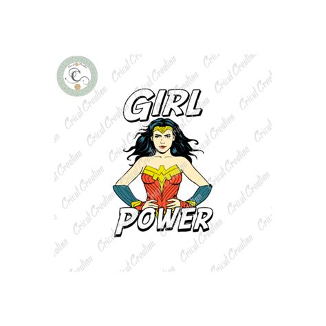 Girl Power Women Sign Diy Crafts Wonderwoman Png Files