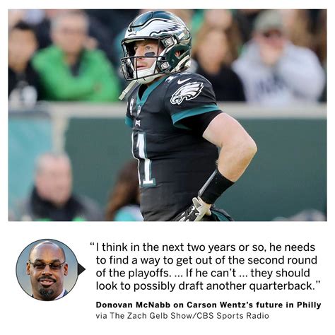 Nfl On Espn On Twitter Donovan Mcnabb Has A Strong Opinion On Carson