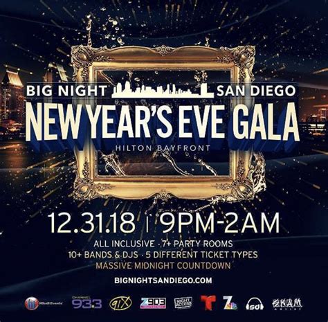 Sandiegoville San Diegos Ultimate New Years Eve Bash Returns To