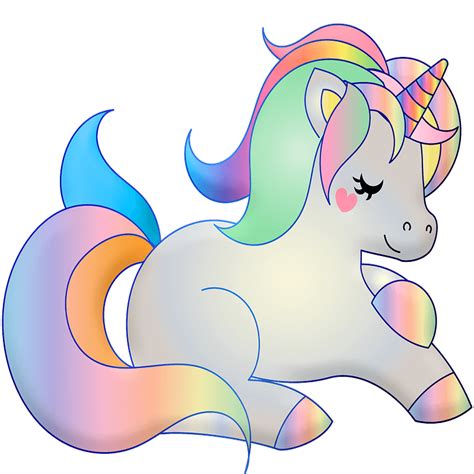 Cute Unicorn Clipart Free Download Transparent Png Creazilla