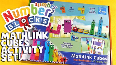 Numberblocks Mathlink Cubes Activity Set Youtube