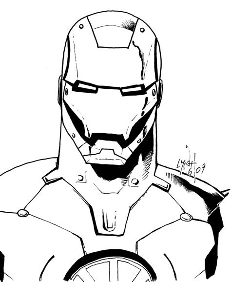 Iron Man The Avengers Best Coloring Pages Free Coloring Pages