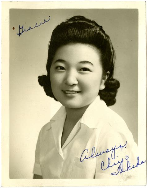 Ddr Manz 6 46 — Signed Photograph Of Chiyo Takeda Densho Digital