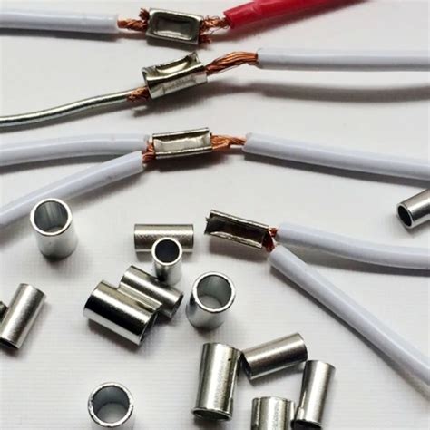 100pcs Round Car Wiring Harness Connector Terminal Copper Tubular