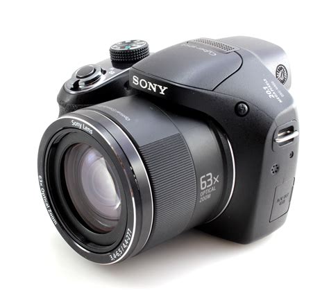 Sony Dsc H400 Digital Bridge Camera 201 Mp Cmos Sensor With 63x