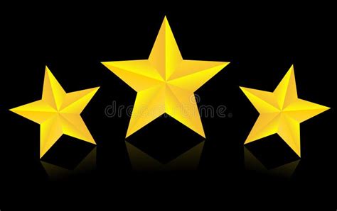 Three Stars Stock Vector Illustration Of Star Design 25573324